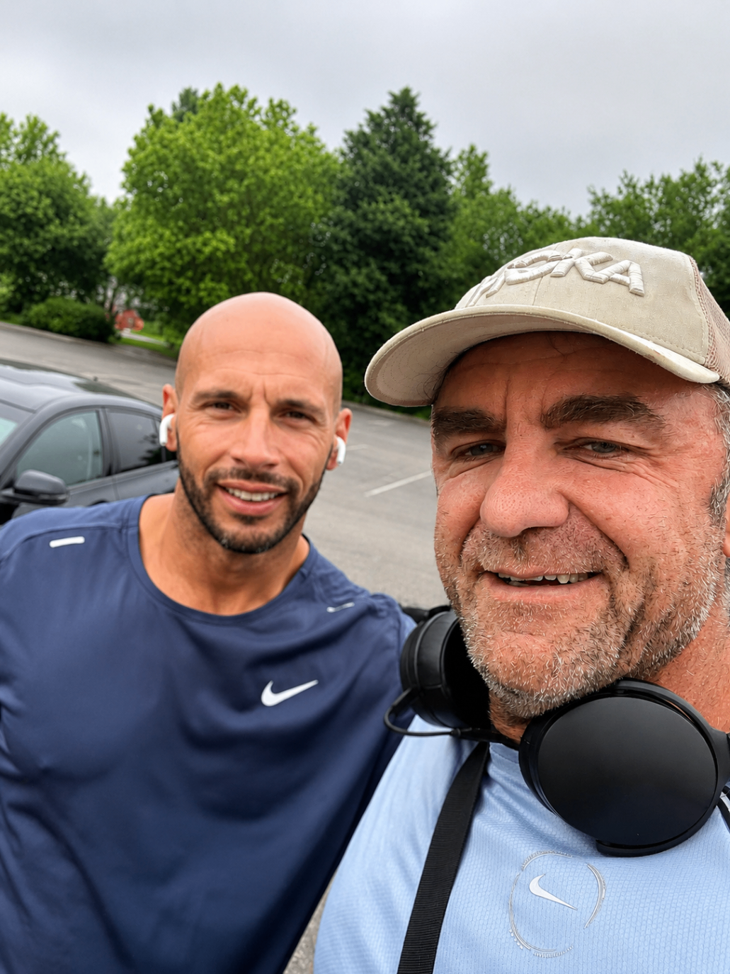 Rob on a 4x4x72 run with a supporter, June 2026